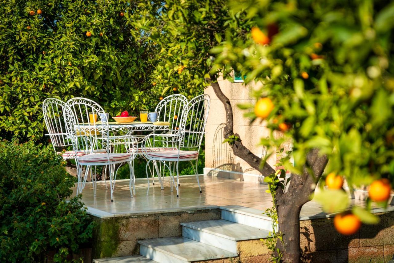 The Tower With The Orange Tree Garden Villa เอียลิซอส ภายนอก รูปภาพ